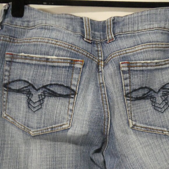 BOOM BOOM JEANS USA | size 11 | Classic Flared Blue Jeans - Picture 11 of 16